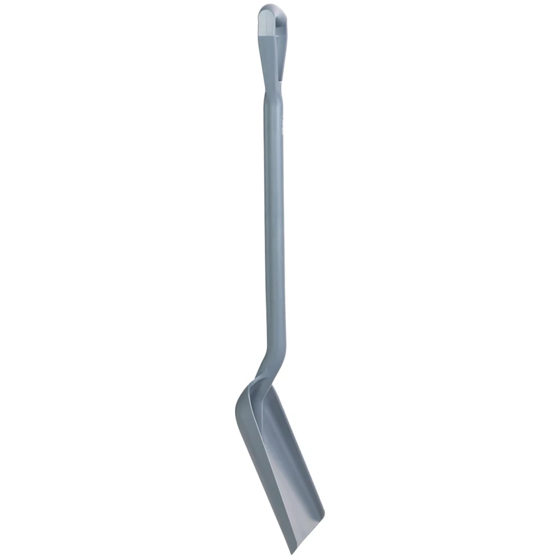 Vikan Shovel D Grip Polypropylene Handle and Blade Grey 271 mm Blade Width 327 mm Blade Length 1040 mm 562588