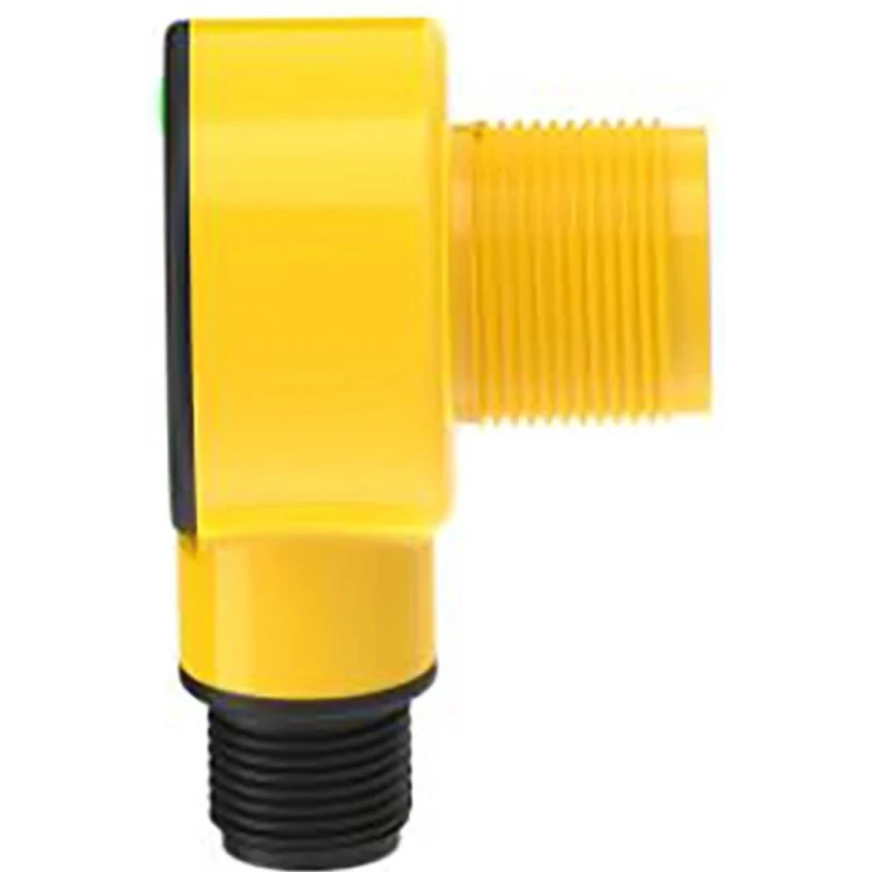 Banner Background Suppression Photoelectric Sensor Barrel Style 75 mm Detection Range PNP Output IP67 IP69K T18-2VPFF75-Q8