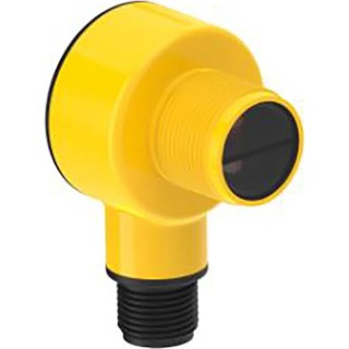 Banner Background Suppression Photoelectric Sensor Barrel Style 30 mm Detection Range PNP Output IP69K IP67 T18-2VPFF30-Q8