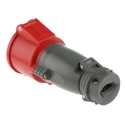 Legrand Industrial Socket 32A, 400V, IP44 Rated, Red Panel Mount 