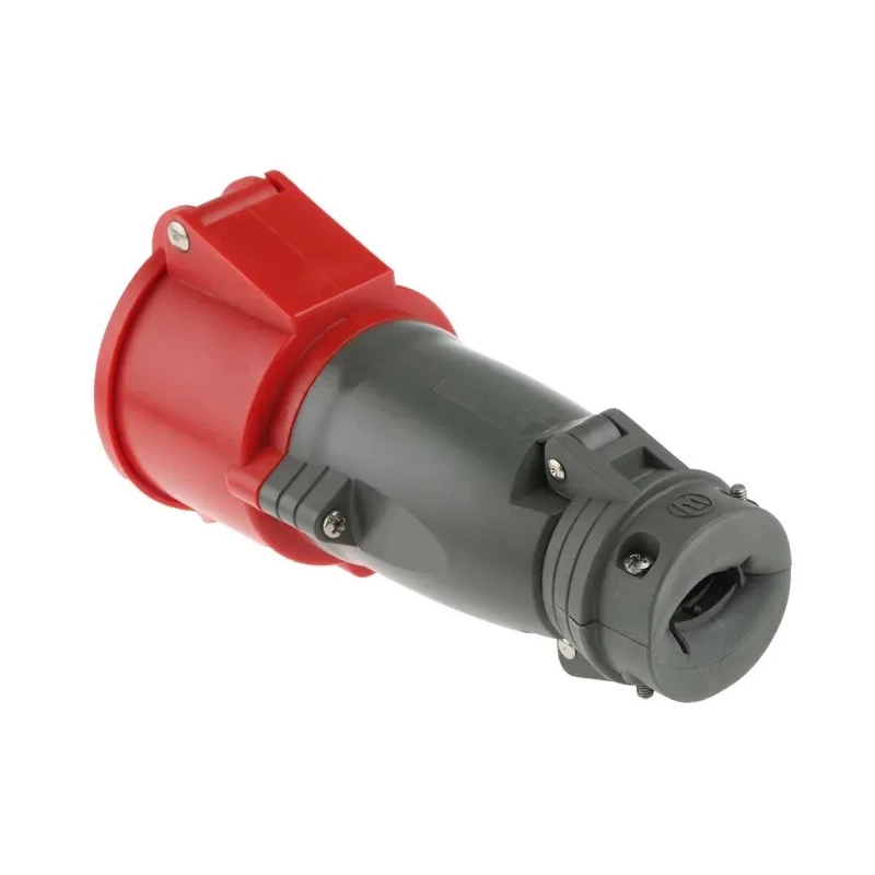 Legrand Industrial Socket 32A, 400V, IP44 Rated, Red Panel Mount 