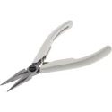 Lindstrom Long Nose Plier Snipe Nose, 132mm Overall Length, 32mm Jaw Length, Alloy Steel, ESD Safe 7891