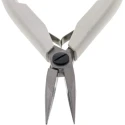 Lindstrom Long Nose Plier Snipe Nose, 132mm Overall Length, 32mm Jaw Length, Alloy Steel, ESD Safe 7891