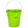 Vikan 12L Plastic Lime Bucket with Handle 568677