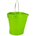 Vikan 12L Plastic Lime Bucket with Handle 568677