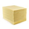 RS PRO Spill Absorbent Chemical Use Sheet, 90 L Capacity, Yellow, 400mm x 500mm, 200 Per Pack 189-0035