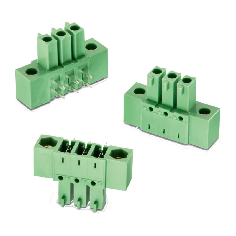 Wurth Elektronik WR-TBL Series Pluggable Terminal Block 3-Contact 3.81 mm Pitch 1 Row 300V 8A Polyamide Housing 691310340003