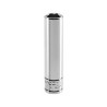Facom Chrome Vanadium Steel 6 Point Square Drive Socket 4 mm 1/4 in Drive 50.5mm Overall Length R.4LA