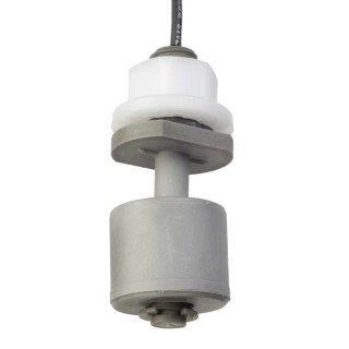 RS PRO Vertical Nitrile Rubber (NBR) Float Switch, 1 m Cable, NO/NC Output, 240 V AC Max, 120 V DC Max 191-9471