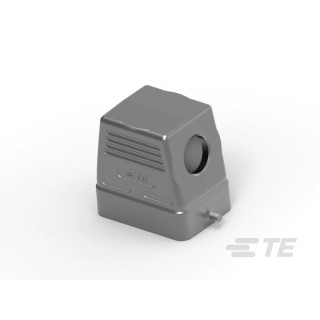 TE Connectivity HDC Range Heavy Duty Power Connector Hood, Size 3, Die Cast Aluminium Body, IP65, Locking T1310060120-000