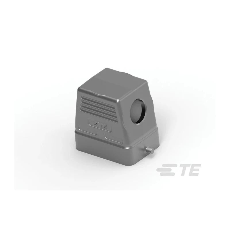 TE Connectivity HDC Range Heavy Duty Power Connector Hood, Size 3, Die Cast Aluminium Body, IP65, Locking T1310060120-000