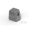 TE Connectivity HDC Range Heavy Duty Power Connector Hood, Size 3, Die Cast Aluminium Body, IP65, Locking T1310060120-000