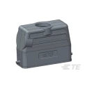 TE Connectivity Heavy Duty Power Connector Hood Copper Body IP65 Rated Vertical Cable Entry M25 Thread HDC T1329160125-000