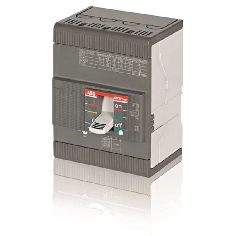 ABB SACE Tmax XT Molded Case Circuit Breaker 4-Pole 160A Breaking Capacity 50 kA XT1N