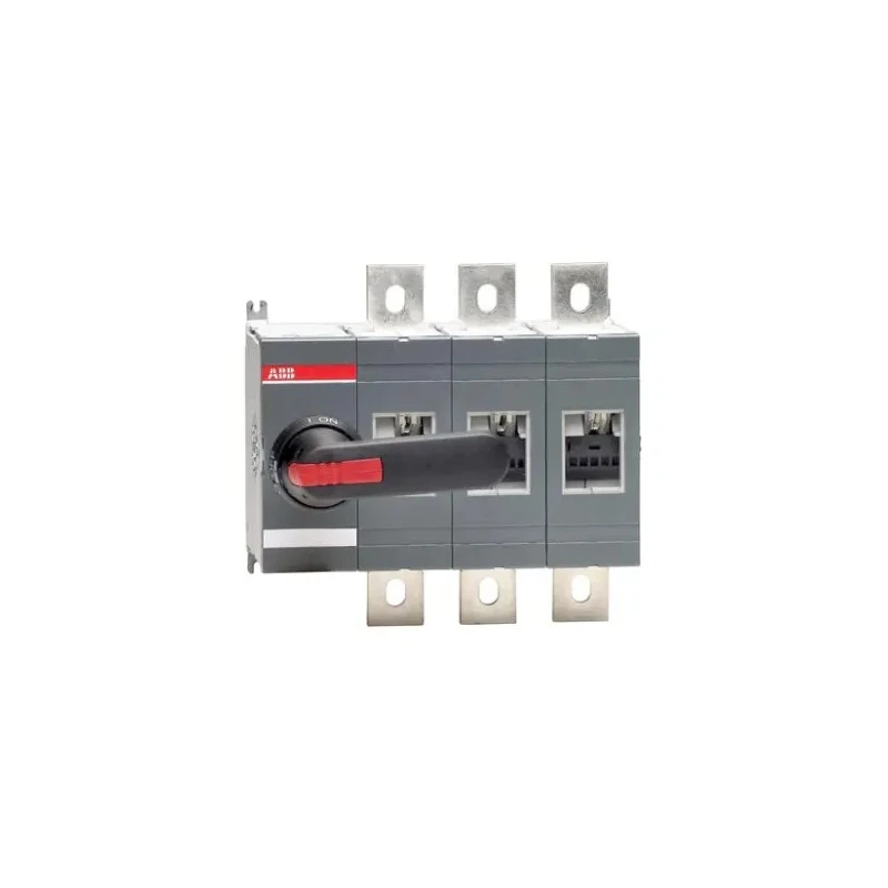 ABB 3-Pole DIN Rail Isolator Switch 16A, IP65, Front Operated, Black Handle 