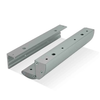 RS PRO Z-L Bracket Set for Mini Magnetic Locks Malaysia RoHS CE Certified 192-4555