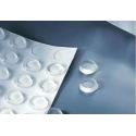 3M Circular Polyurethane Self-Adhesive Feet, 19.1 mm Diameter x 50 ft Length SJ5344T