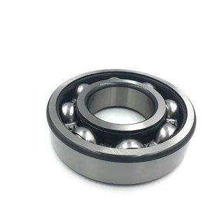 INA Single Row Deep Groove Ball Bearing 30 mm ID, 72 mm OD, 19 mm Race Width, Steel Cage, Open End Type 6306