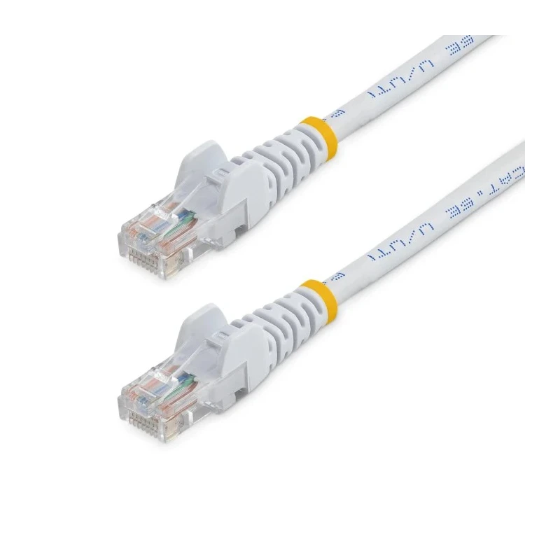 StarTech.com Cat5e Ethernet Cable 5 m Unscreened White PVC 24AWG Stranded Copper 45PAT5MWH