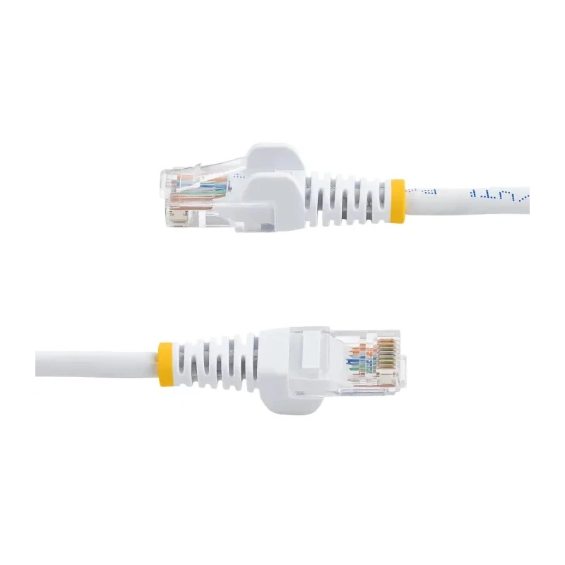 StarTech.com Cat5e Ethernet Cable 5 m Unscreened White PVC 24AWG Stranded Copper 45PAT5MWH