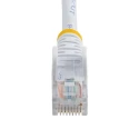 StarTech.com Cat5e Ethernet Cable 5 m Unscreened White PVC 24AWG Stranded Copper 45PAT5MWH