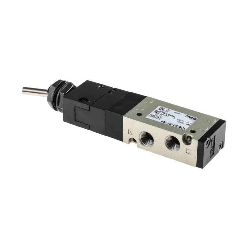 SMC Toggle Lever Pneumatic Manual Control Valve 5/2 Function Rc 1/8 Thread, 0.7 Mpa Max Pressure, -5°C to +60°C VZM550-01-08