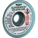 Super Wick No Clean De-Soldering Braid 1.5 m Length, 2mm Width 425-NS