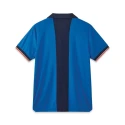 Parade Blue Polyester Short Sleeve Polo Shirt Size S/3XL with YKK Zip OLLEY 17OLLEY*1452TXXL