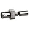 Telegartner BNC Series 50 Ω Coaxial Connector Cable Female BNC, Straight Body, Crimp Termination J01001A1287