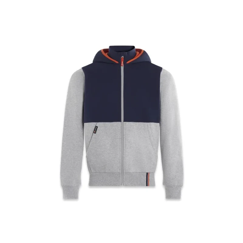 Parade Grey Cotton Unisex Zipper Work Hoodie Size S 340 to 360 mm 17OCAMPO2492TS