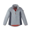 Parade Water Repellent Grey Down Jacket with Zipper Closure Size L for Women 17OCALA*1713TL
