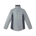 Parade Water Repellent Grey Down Jacket with Zipper Closure Size L for Women 17OCALA*1713TL