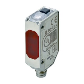 Omron Diffuse with Background Suppression Compact Photoelectric Sensor, 10 mm to 200 mm Detection Range, NPN E3AS-L200MN M3