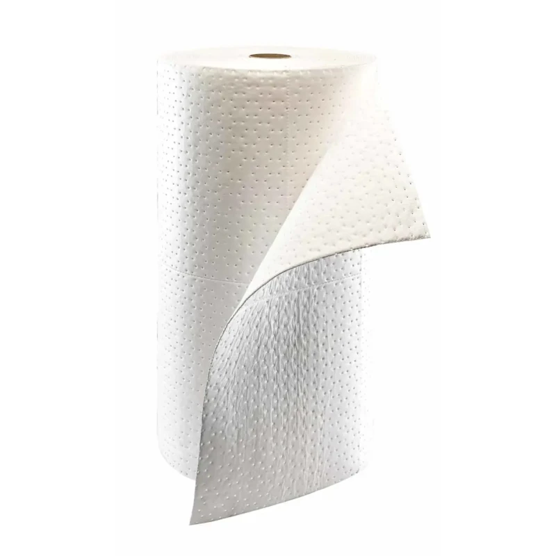 Ecospill Ltd Spill Absorbent Premier Roll for Oil Use 192 L Capacity 40m Length 800mm Width H0208040
