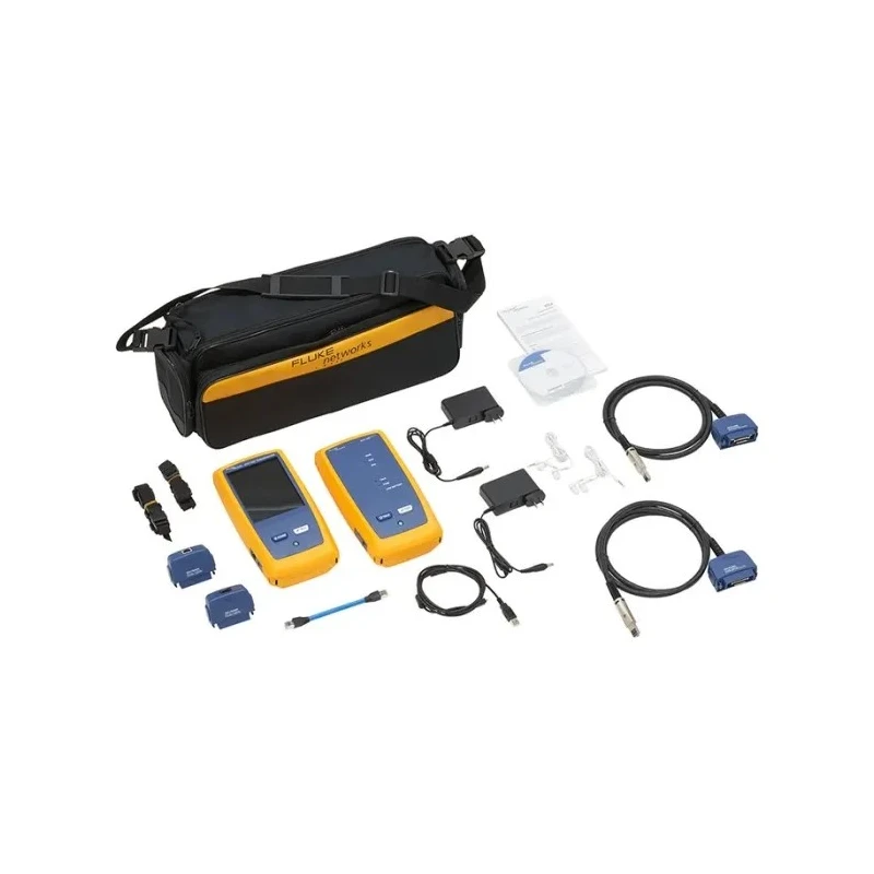 Fluke Networks DSX-602 Network Cable Tester with RJ45 Connector Lithium-Ion Battery, 8h Battery Life 