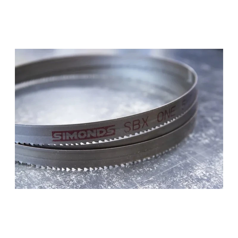 SIP Band Saw Blade, 8 Teeth Per Inch Metal Cutting, 2362mm Length, 20mm Width, 0.9mm Thickness, High Speed Steel Blade 7739