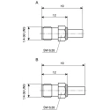 Telegartner SMA Series Coaxial Connector Panel Mount Female SMA, 50 Ω, Straight Body Crimp J01151A0009