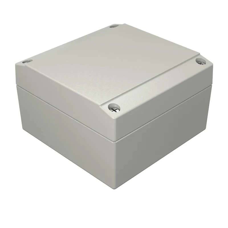 Rose Aluform Series Grey Grey Lid Die Cast Aluminium Enclosure IP66 IK09 100 mm x 100 mm x 100 mm IP66