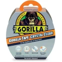GORILLA GLUE EUROPE LTD Clear Repair Duct Tape, 48mm Width x 8.2m Length, Polyethylene Backing, Acrylic Adhesive 3044700