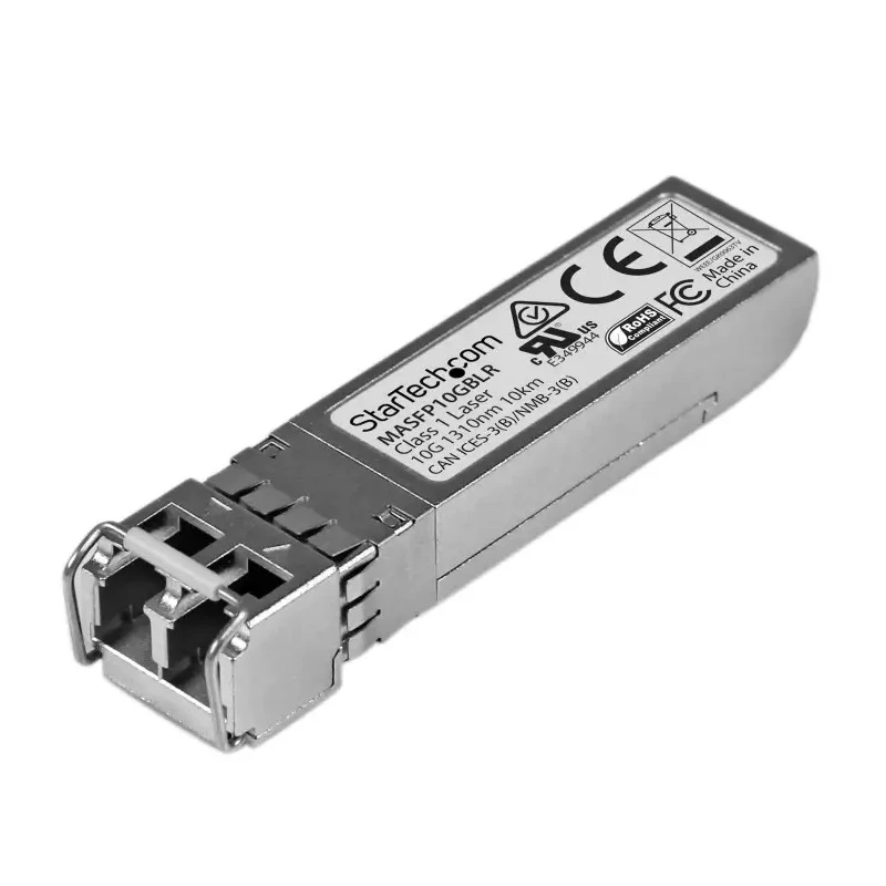 StarTech.com SFP Single Mode Transceiver Module, Full Duplex, 10Gbps Maximum Data Transfer Rate, 1310nm MASFP10GBLR