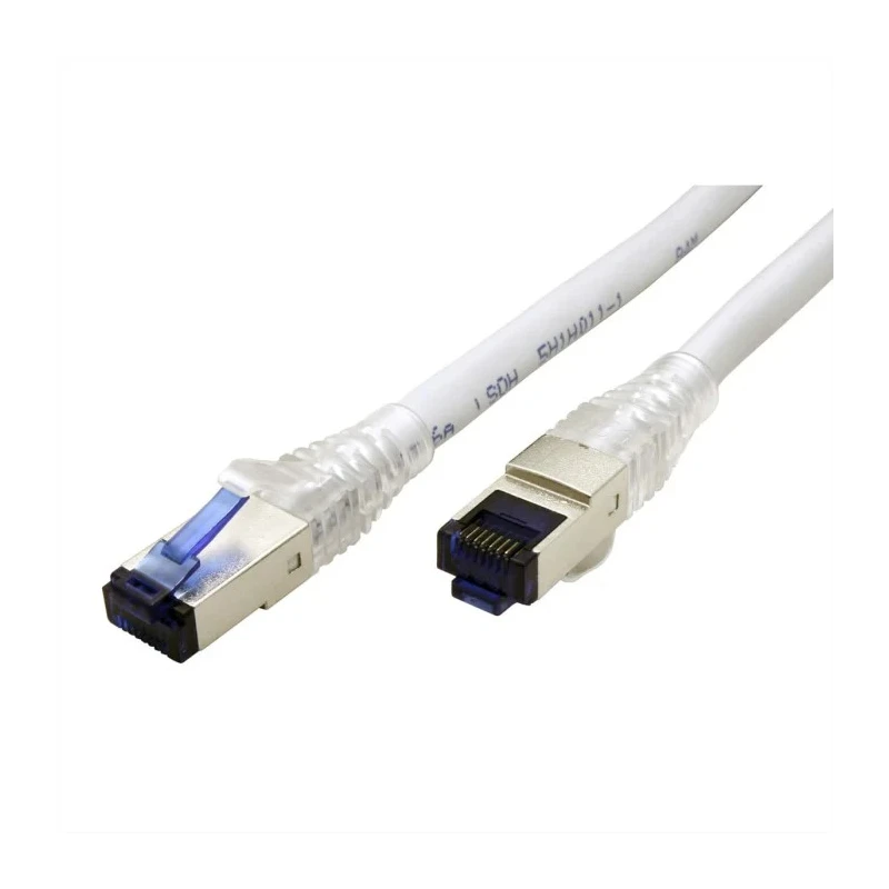 Roline Cat6a Ethernet Cable 8 Core Shielded Screened Low Smoke Zero Halogen 50 m CAT6a