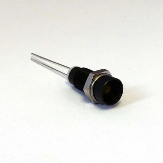 CML Innovative Technologies LED Yellow Panel Mount Indicator, M6 Termination, IP40, 2.2V, 15mcd, Length 16mm 19031002