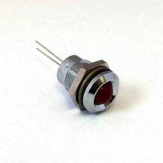 CML Innovative Technologies 192DX00X Series Red Panel Mount Indicator 2V 20mA IP67 Prominent M12 Mount Hole United 192D0000