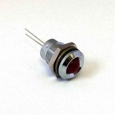 CML Innovative Technologies 192DX00X Series Red Panel Mount Indicator 2V 20mA IP67 Prominent M12 Mount Hole United 192D0000