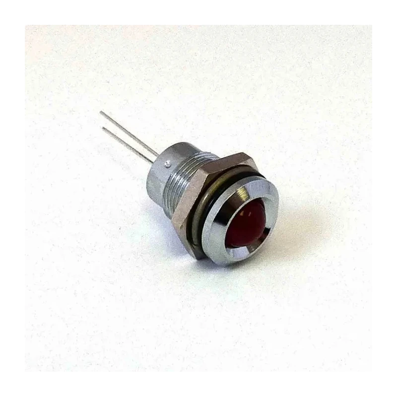 CML Innovative Technologies 192DX00X Series Red Panel Mount Indicator 2V 20mA IP67 Prominent M12 Mount Hole United 192D0000