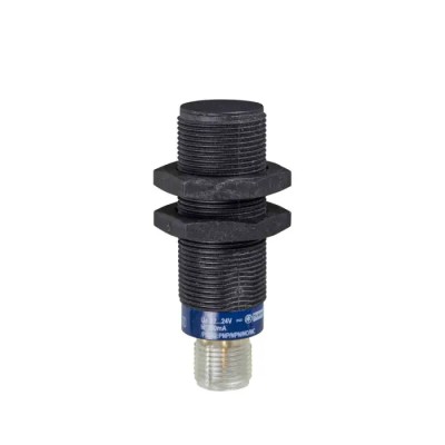 Telemecanique Sensors Threaded Barrel Inductive Proximity Sensor M18 x 1, PNP Output, 36 V dc, 8 mm Detection XS4P18PB340D