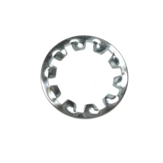 RS PRO Steel Bright Zinc Internal Tooth Washers, M24, DIN 6797J 193-3455
