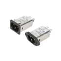 XP Power IEC Filter Screw Mount 264V AC 1A with Faston Termination FASAS01SFR