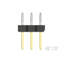 TE Connectivity AMPMODU Series Straight Through Hole Pin Header, 4 Contacts, 2 mm Pitch, 1 Row, Unshrouded 2355182-4