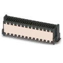 Phoenix Contact FP 0.8/52-MV-SH Series Vertical Surface PCB Header, 52 Contacts, 0.8 mm Pitch, 2 Rows, Shrouded 1043756